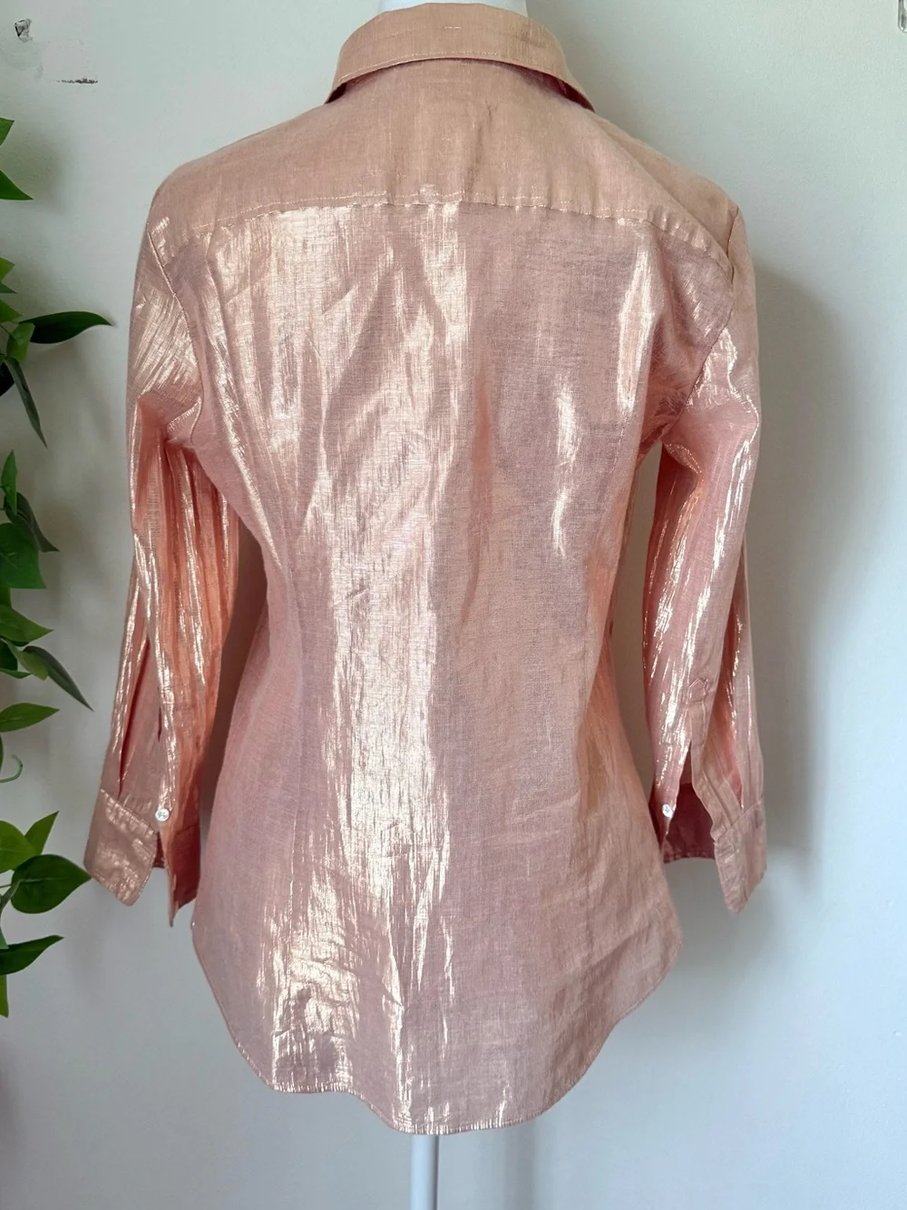 Shimmery J. Crew Blouse